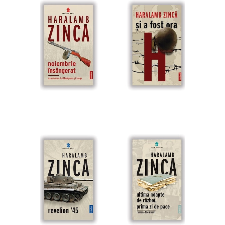 Pachet 4 Carti - Romania in Vremuri de Razboi si Pace