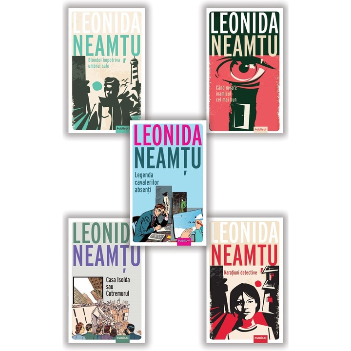 Pachet 5 Carti - Aventuri si Mistere - Leonida Neamtu