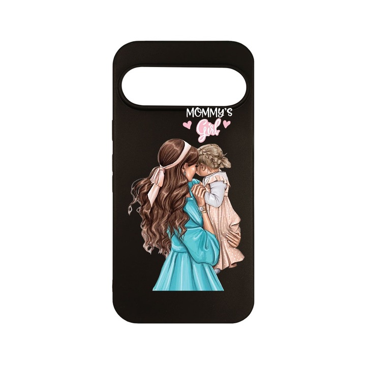 Husa pentru Google Pixel 9, BestCase® Slim SIlicon 0.8MM, Mommy's Girl, Protectie Camera, Antisoc, Rezistenta la uzura, c-B 555