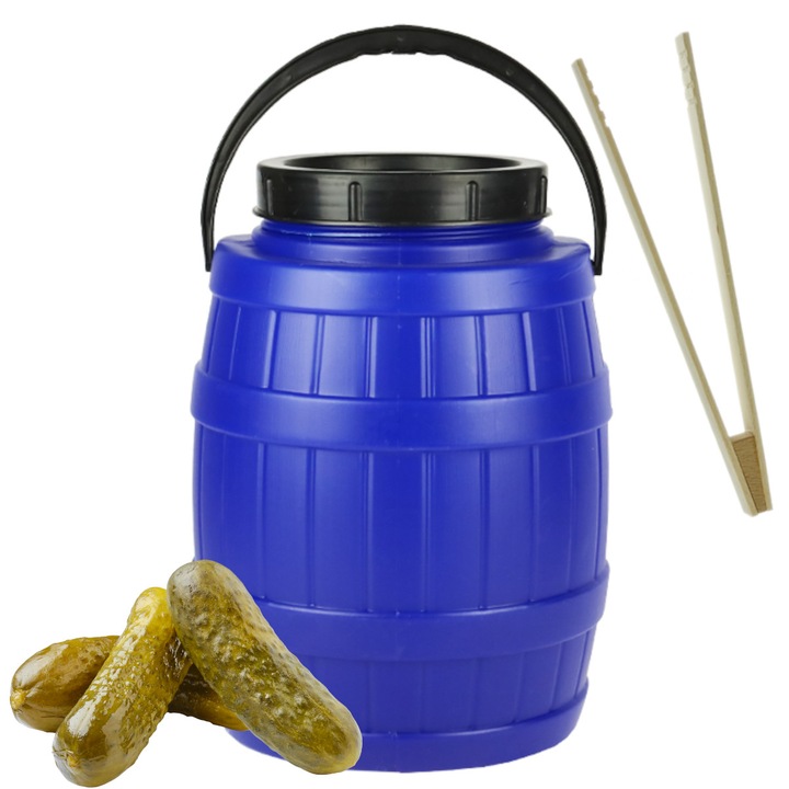 Бидон, Sterk, Пластмасов, 12 L, Син