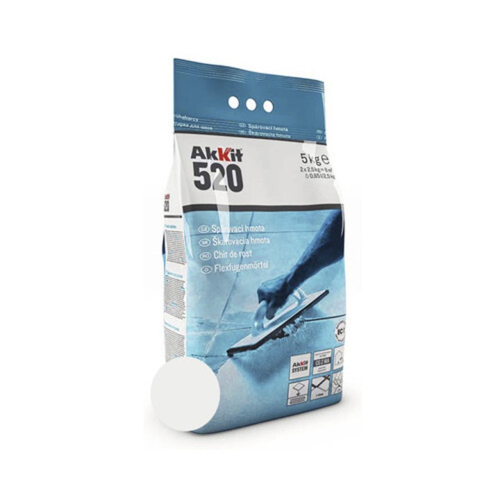 Fugagitt Akkit 520 rugalmas fehér 5 kg