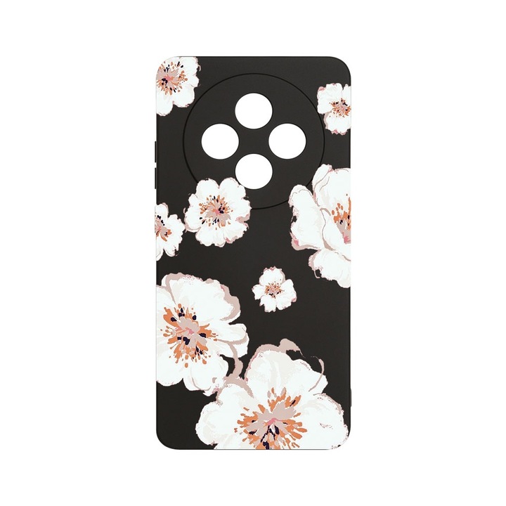 BestCase 1.2mm Szilikon telefontok, kompatibilis modell Xiaomi Redmi 14C, Pastel Colors - Flowers, Kameravédelem, Mikroszálas puha belső, PB 499