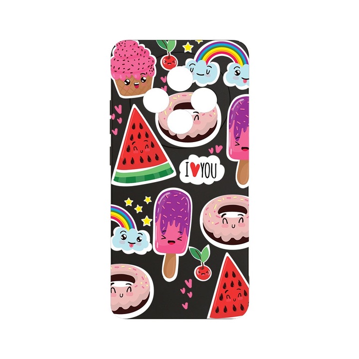 BestCase 1.2mm Szilikon telefontok, kompatibilis modell Xiaomi Redmi 14C, Summer Feeling, Kameravédelem, Mikroszálas puha belső, PB 87