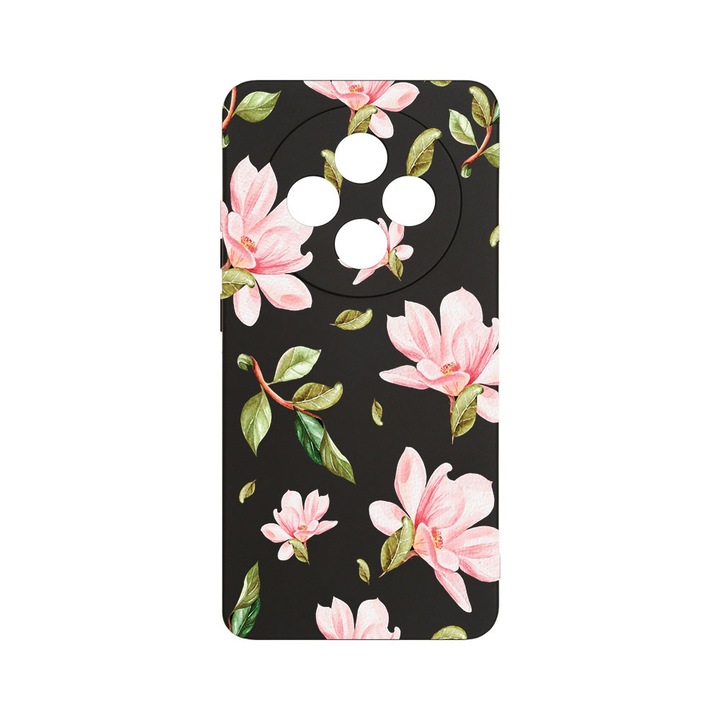 BestCase 1.2mm Szilikon telefontok, kompatibilis modell Xiaomi Redmi 14C, Flowers Collection, Kameravédelem, Mikroszálas puha belső, PB 496