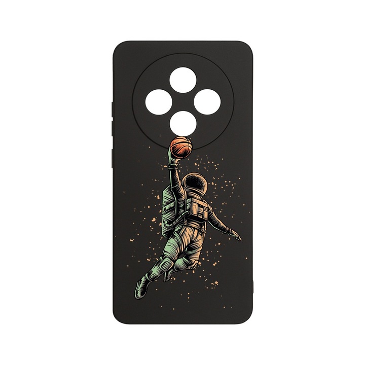 BestCase 1.2mm Szilikon telefontok, kompatibilis modell Xiaomi Redmi 14C, Astronaut Basketball, Kameravédelem, Mikroszálas puha belső, PB 1003