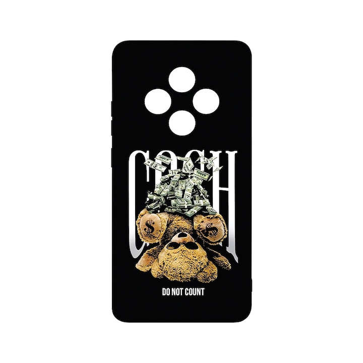 Husa pentru Xiaomi Redmi 14C, BestCase® Slim Premium Silicon 1.2MM, Teddy Bear Money, Microfibra in interior, Antisoc, Protectie camera si ecran, PB 1460