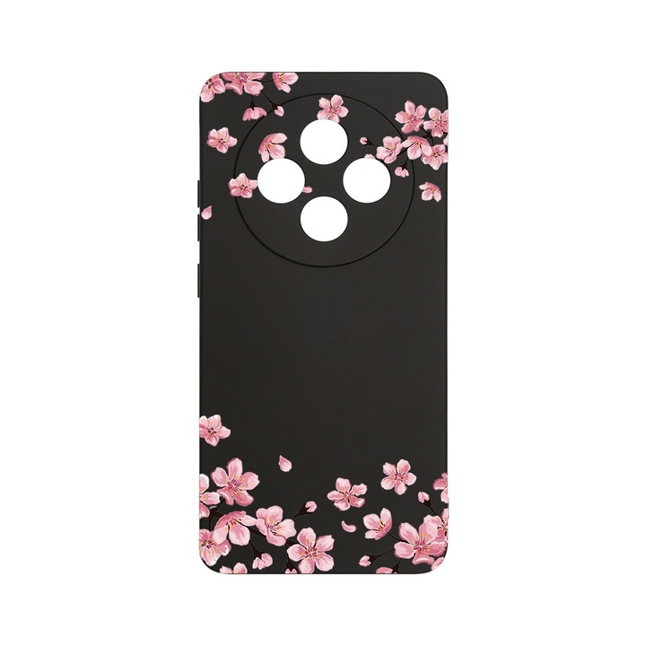 BestCase 1.2mm Szilikon telefontok, kompatibilis modell Xiaomi Redmi 14C, Pastel colors - flowers, Kameravédelem, Mikroszálas puha belső, PB 694