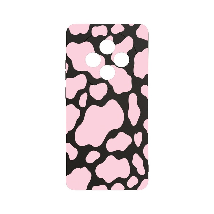 BestCase 1.2mm Szilikon telefontok, kompatibilis modell Xiaomi Redmi 14C, Pink Cow, Kameravédelem, Mikroszálas puha belső, PB 786
