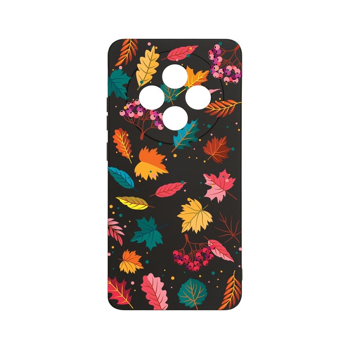 BestCase 1.2mm Szilikon telefontok, kompatibilis modell Xiaomi Redmi 14C, Autumn Colors - Leafs, Kameravédelem, Mikroszálas puha belső, PB 99