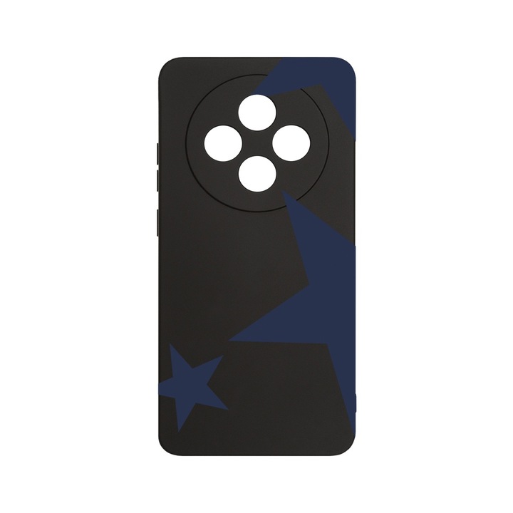 Husa Pentru OPPO Reno12 F / Reno12 FS, BestCase® Slim Premium Silicon 1.2MM, Retro Star, Microfibra in interior, Antisoc, Protectie camera si ecran, PB 1480