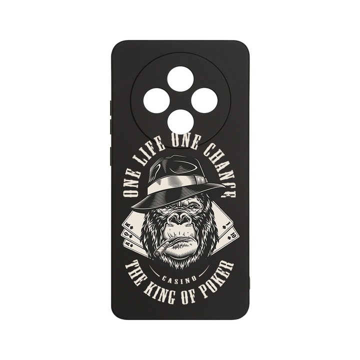 BestCase 1.2mm Szilikon telefontok, kompatibilis modell Xiaomi Redmi 14C, King Mafia Monkey, Kameravédelem, Mikroszálas puha belső, PB 1495