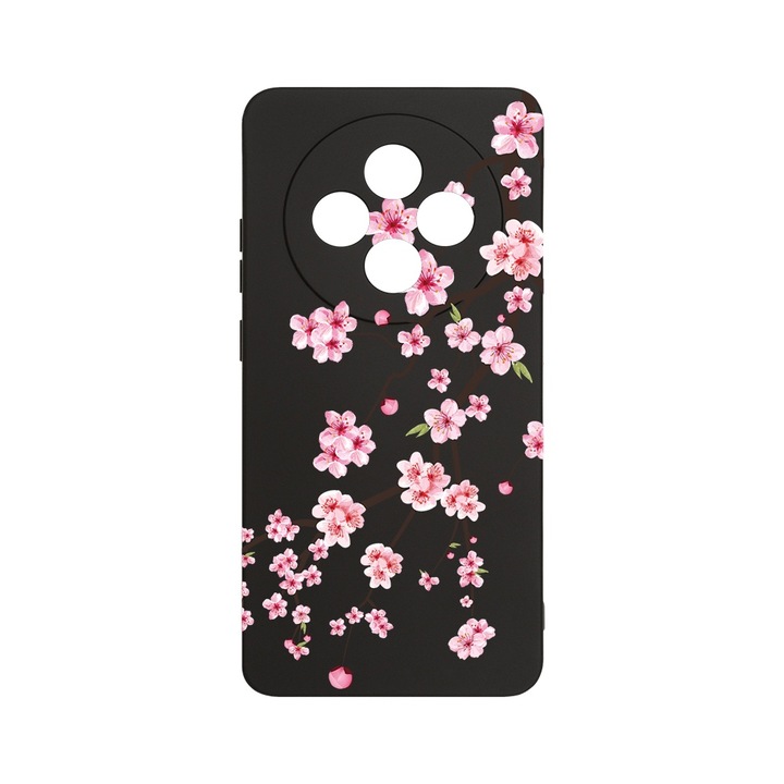 BestCase 1.2mm Szilikon telefontok, kompatibilis modell Xiaomi Redmi 14C, Japan Cherry tree, Kameravédelem, Mikroszálas puha belső, PB 1475