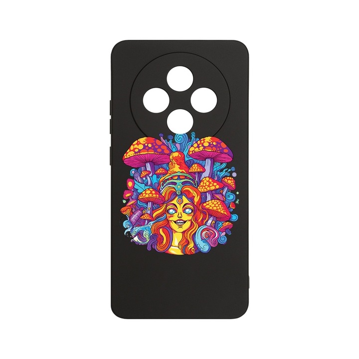 BestCase 1.2mm Szilikon telefontok, kompatibilis modell Xiaomi Redmi 14C, Dream Colors Mushrooms, Kameravédelem, Mikroszálas puha belső, PB 1510