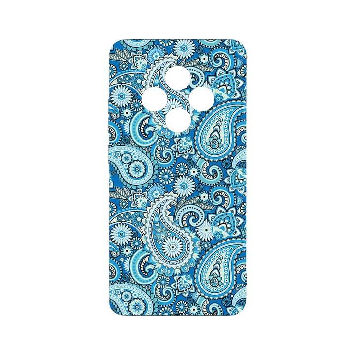 BestCase 1.2mm Szilikon telefontok, kompatibilis modell Xiaomi Redmi 14C, Blue Non-figurative, Kameravédelem, Mikroszálas puha belső, PB 1438