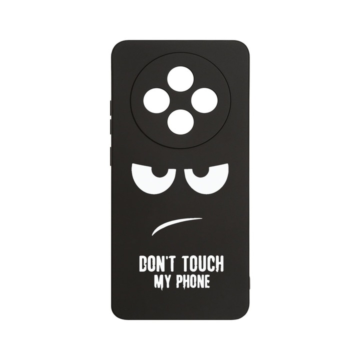 BestCase 1.2mm Szilikon telefontok, kompatibilis modell Xiaomi Redmi 14C, Don’t Touch My Phone, Kameravédelem, Mikroszálas puha belső, PB 90