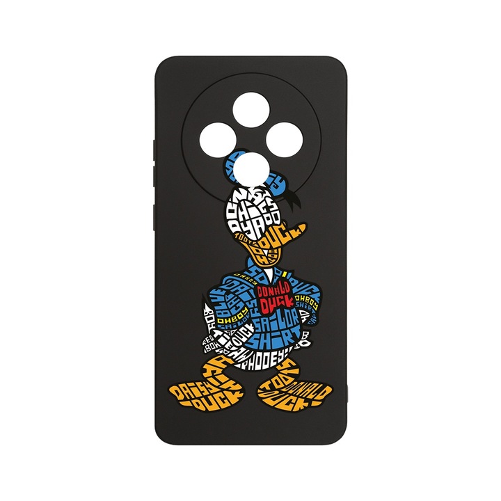 BestCase 1.2mm Szilikon telefontok, kompatibilis modell Xiaomi Redmi 14C, Calligraphy Donald, Kameravédelem, Mikroszálas puha belső, PB 1521