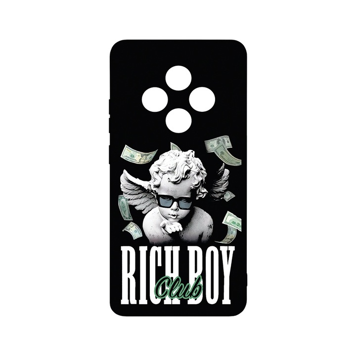 BestCase 1.2mm Szilikon telefontok, kompatibilis modell Xiaomi Redmi 14C, Rich Boy Club, Kameravédelem, Mikroszálas puha belső, PB 1457