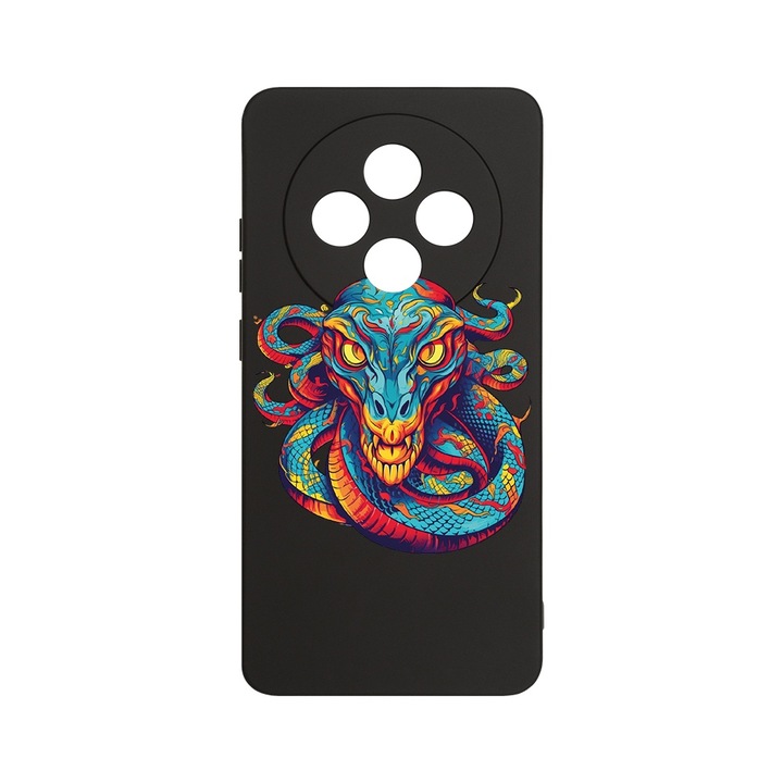 BestCase 1.2mm Szilikon telefontok, kompatibilis modell Xiaomi Redmi 14C, Dream Colors Dragon, Kameravédelem, Mikroszálas puha belső, PB 1584