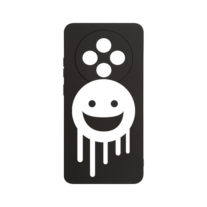 BestCase 1.2mm Szilikon telefontok, kompatibilis modell Xiaomi Redmi 14C, Smiley, Kameravédelem, Mikroszálas puha belső, PB 1498