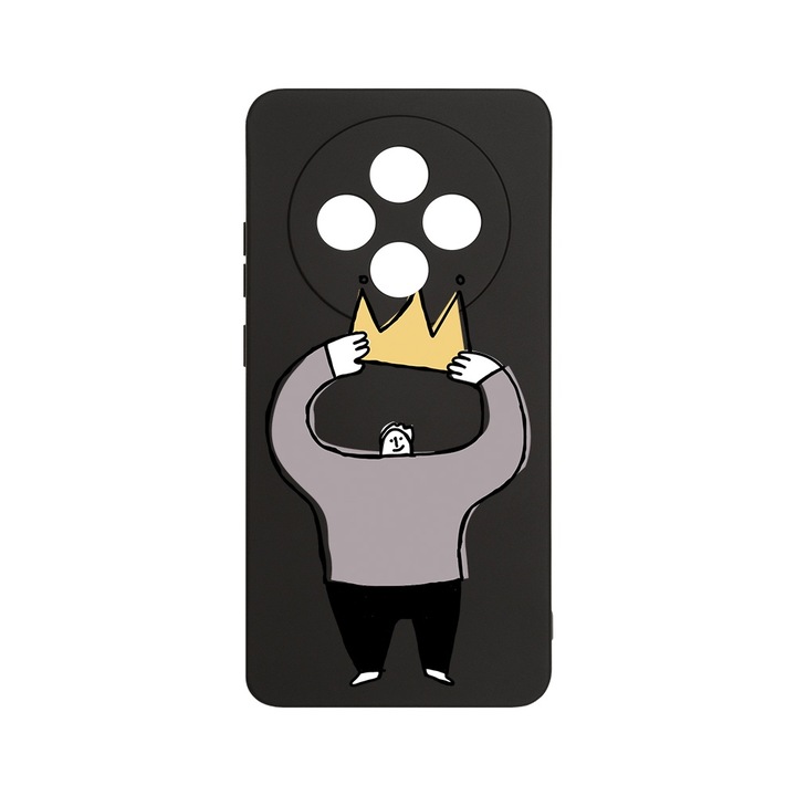 BestCase 1.2mm Szilikon telefontok, kompatibilis modell Xiaomi Redmi 14C, King, Kameravédelem, Mikroszálas puha belső, PB 1490