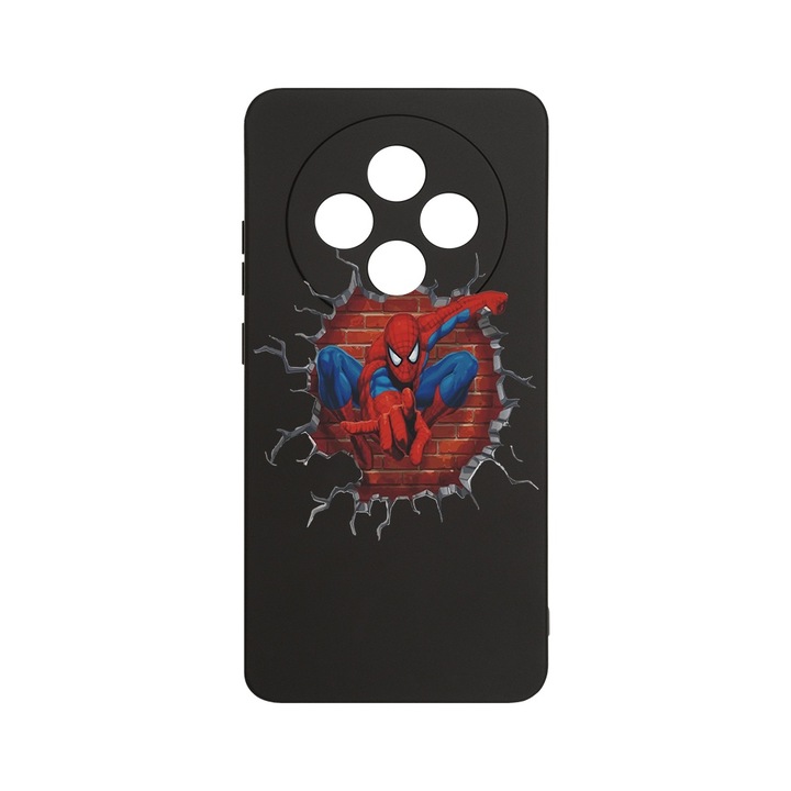 BestCase 1.2mm Szilikon telefontok, kompatibilis modell Xiaomi Redmi 14C, SpiderMan, Kameravédelem, Mikroszálas puha belső, PB 1666