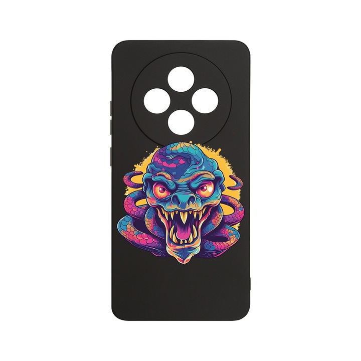 BestCase 1.2mm Szilikon telefontok, kompatibilis modell Xiaomi Redmi 14C, Dream Colors - Dragon, Kameravédelem, Mikroszálas puha belső, PB 1583