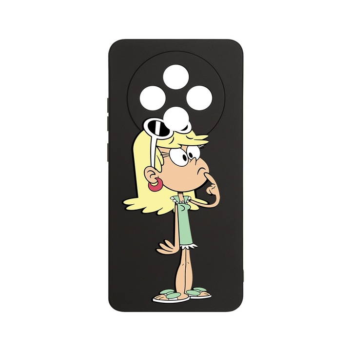 BestCase 1.2mm Szilikon telefontok, kompatibilis modell Xiaomi Redmi 14C, The Loud House - Leni, Kameravédelem, Mikroszálas puha belső, PB 1625