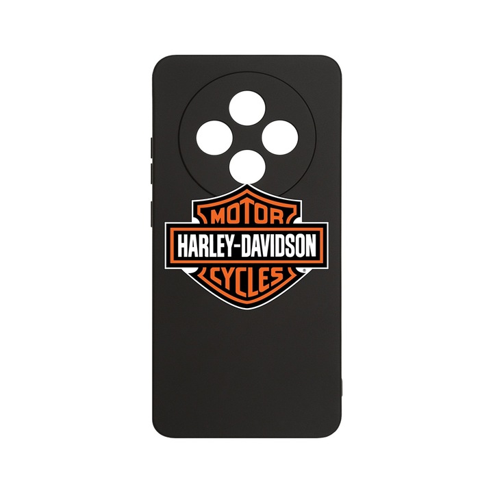 BestCase 1.2mm Szilikon telefontok, kompatibilis modell Xiaomi Redmi 14C, Harley-Davidson, Kameravédelem, Mikroszálas puha belső, PB 1744