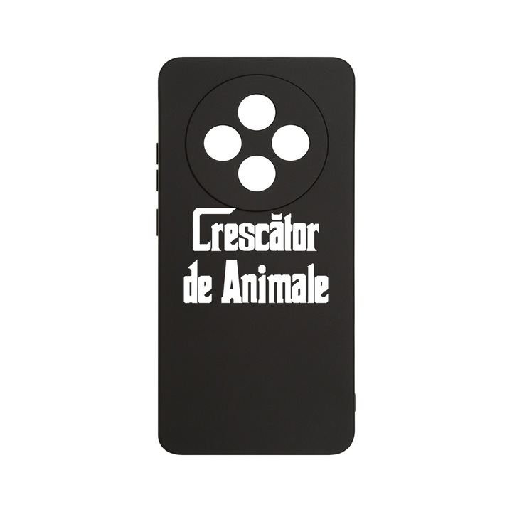 Husa Pentru OPPO Reno12 F / Reno12 FS, BestCase® Slim Premium Silicon 1.2MM, Crescator De Animale - GodFather Style, Microfibra in interior, Antisoc, Protectie camera si ecran, PB 1693