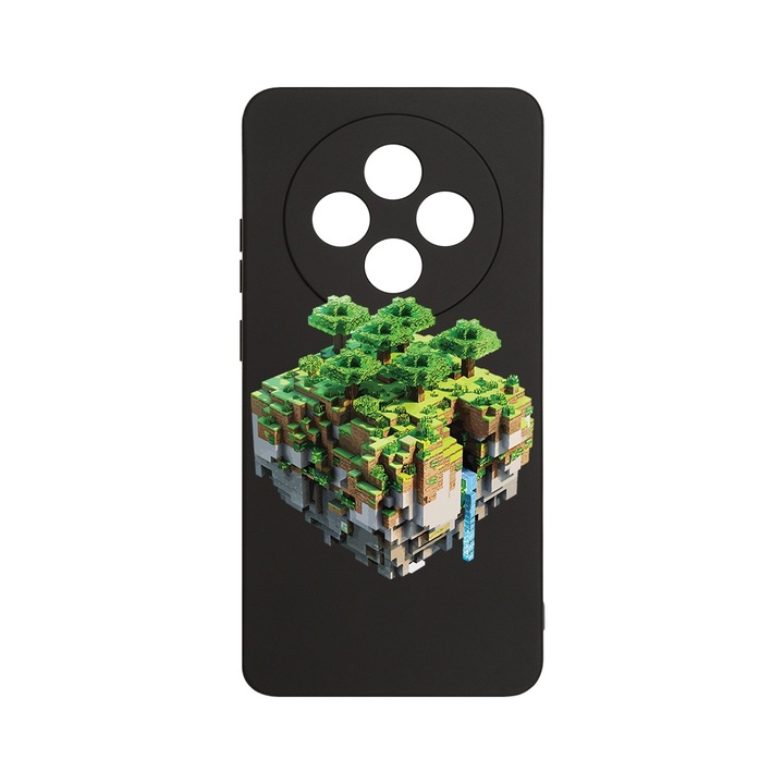 BestCase 1.2mm Szilikon telefontok, kompatibilis modell Xiaomi Redmi 14C, Minecraft, Kameravédelem, Mikroszálas puha belső, PB 1679