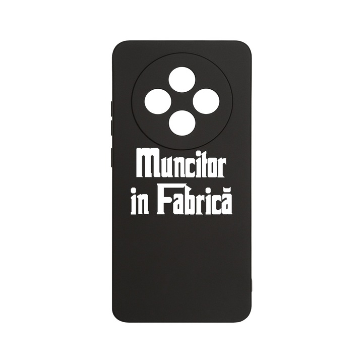 BestCase 1.2mm Szilikon telefontok, kompatibilis modell Xiaomi Redmi 14C, Muncitor In Fabrica - GodFather Style, Kameravédelem, Mikroszálas puha belső, PB 1694