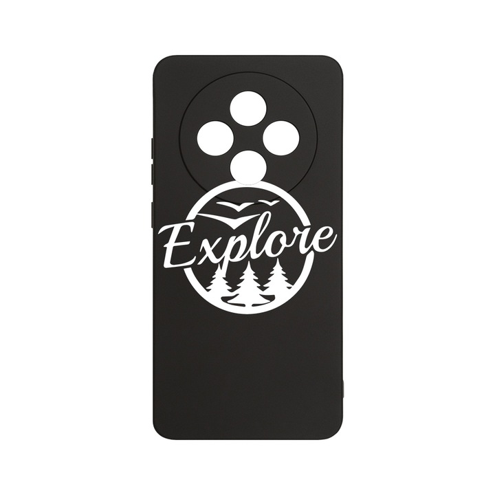 BestCase 1.2mm Szilikon telefontok, kompatibilis modell Xiaomi Redmi 14C, Lets get Explore, Kameravédelem, Mikroszálas puha belső, PB 1651