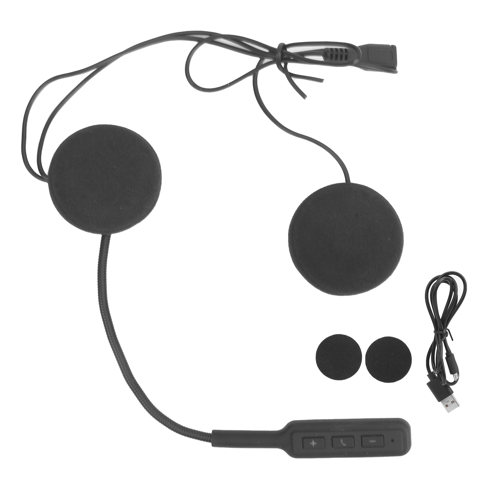 Casca moto, Bluetooth, negru, 7 ore autonomie - eMAG.ro