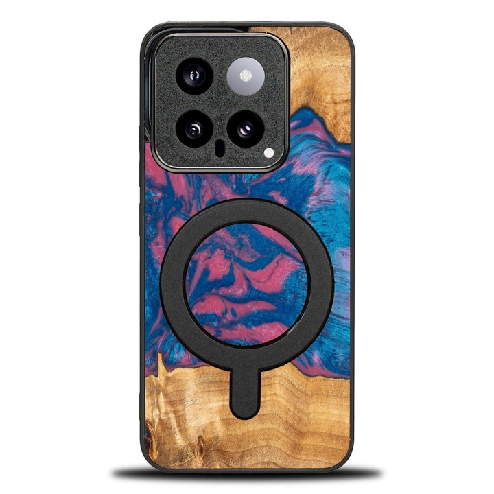 Калъф, Bewood Unique Neons, Xiaomi 14 Pro, Уникални неони Вегас за MagSafe