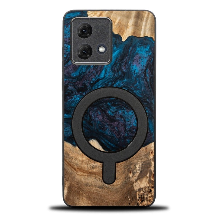 Калъф Bewood Unique Planets за Motorola Moto G84 5G, Нептун MagSafe