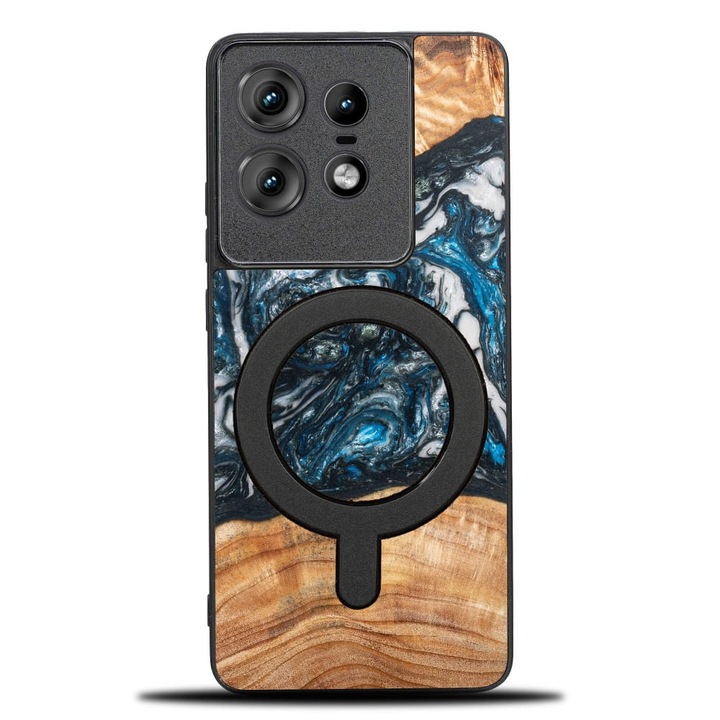 Калъф, Bewood Unique Planets, Motorola Edge 50 Pro, Земя MagSafe