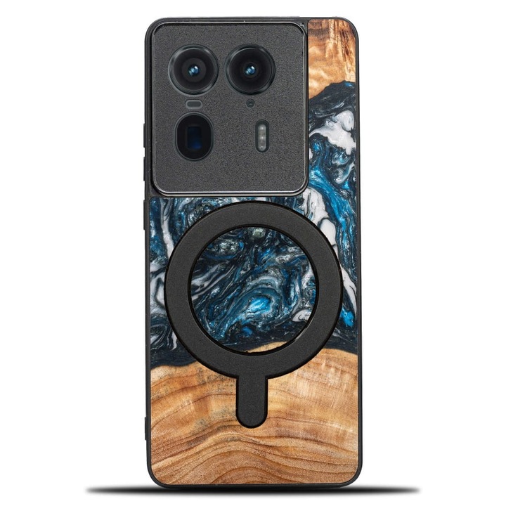 Калъф, Bewood Unique - Planets за Motorola Edge 50 Ultra, Земя Magnet