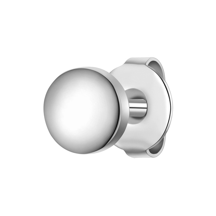 True Rebels, Cercel cu tija - 1 piesa, Argintiu