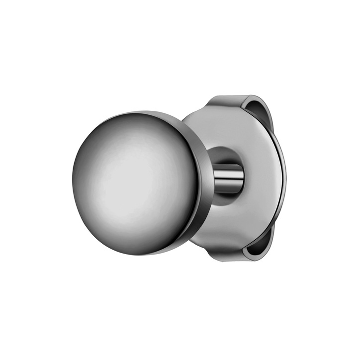 True Rebels, Cercel cu tija din otel inoxidabil, Gri