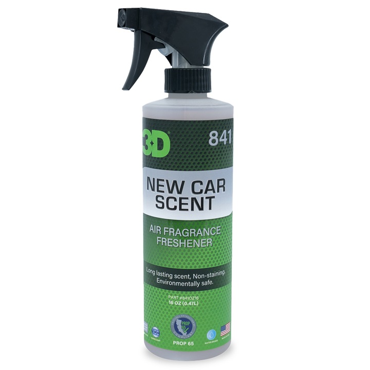 Odorizant auto 3D, New Car Scent, 473ml, lichid