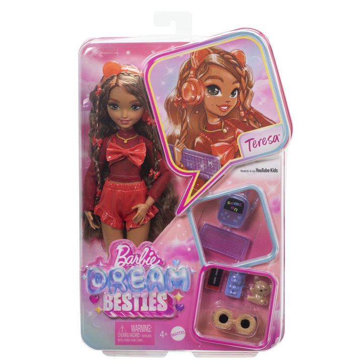 Кукла Barbie Dream Besties - Тереза, с аксесоари