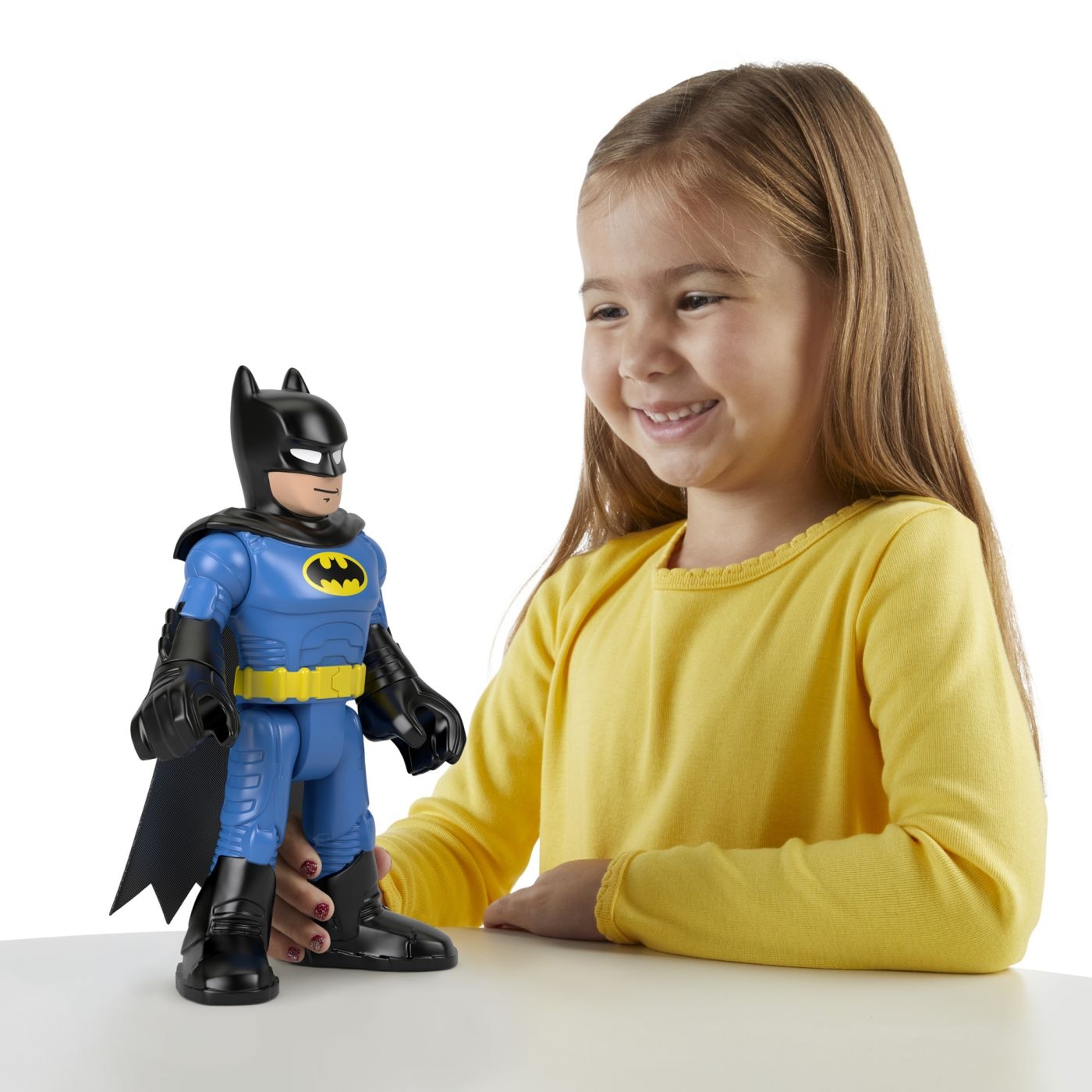 Fisher-Price DCSF Batman XL – Grau & Blau, Batman-Spielzeug Für Kinder
