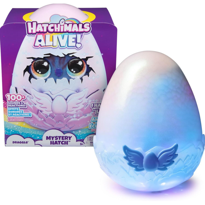 Играчка Hatchimals Alive - Mystery Hatch, Яйце Draggle
