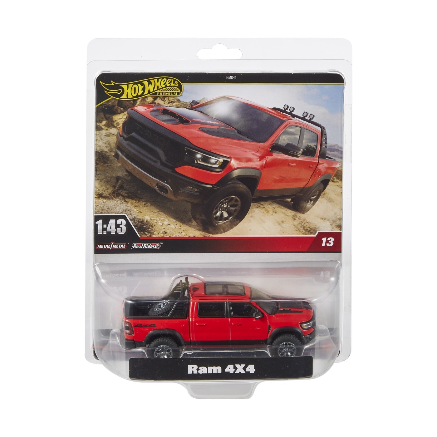 ミニカー Hot Wheels Real Riders Movie Series Masinuta Hot Wheels Premium - Real Riders Pop Culture, Ram 4X4, 1