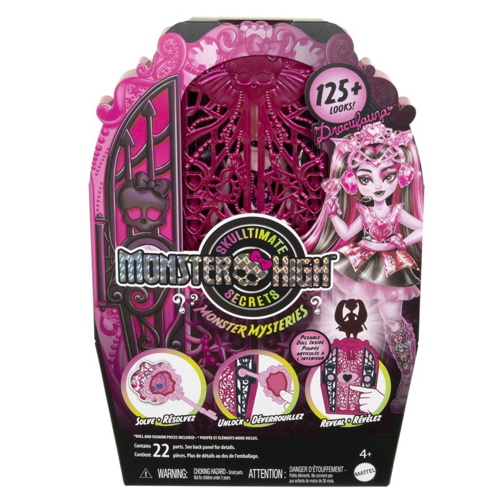 Кукла Monster High Skulltimate - Secrets Draculaura