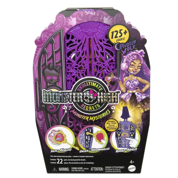 Кукла Monster High Skulltimate - Clawdeen Wolf