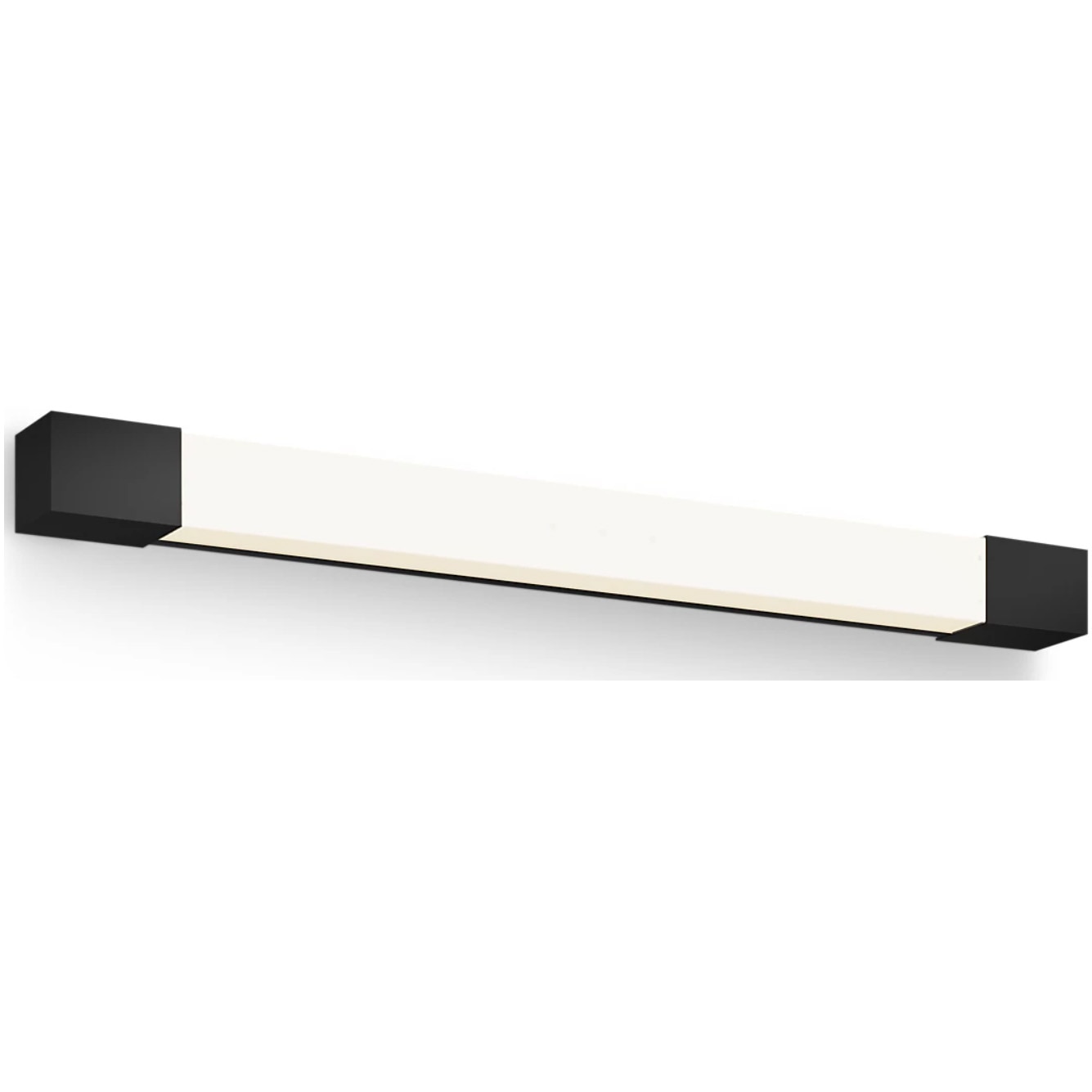 Aplica LED Philips Rover, pentru baie, 10W, 1500 lm, lumina calda (2700K), IP44, 5x63x5 cm, Metal/Plasitc, Negru