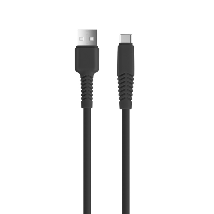 Cablu Setty Usb - Usb-c Cablu 3 M 2a Ksa-c-321 Negru