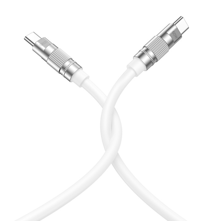 Kábel Nb-q228b Usb-c - Usb-c 1,2 m 60 W fehér