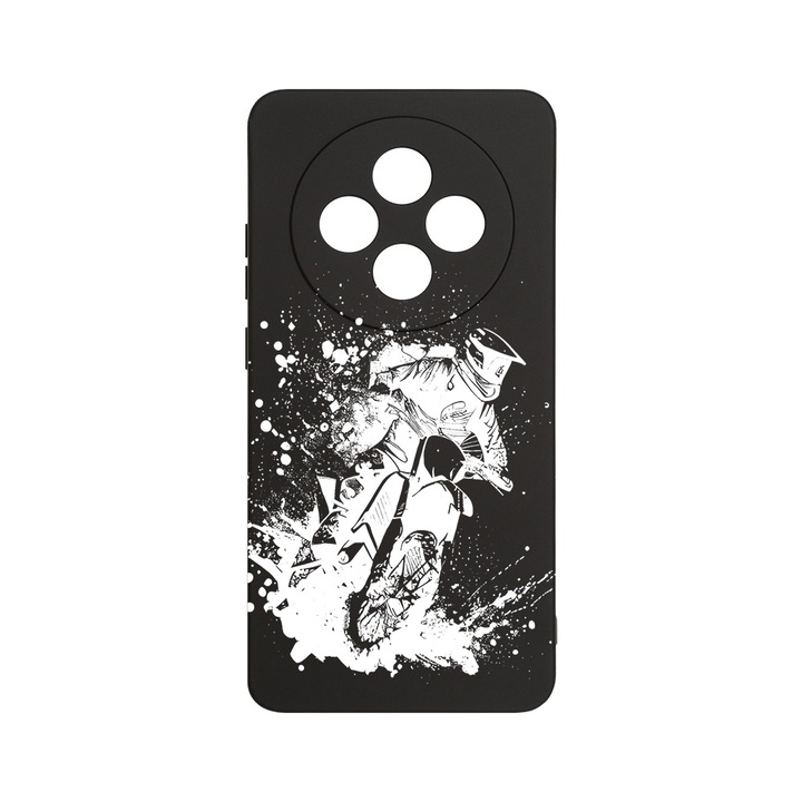 BestCase 1.2mm Szilikon telefontok, kompatibilis modell Xiaomi Redmi 14C, MotoCross, Kameravédelem, Mikroszálas puha belső, PB 1452
